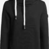 Khujo Hoodies Sweatshirt Karima Frauen Schwarz -Khujo cc1680e533138ba7f9dd8cc40dac6685