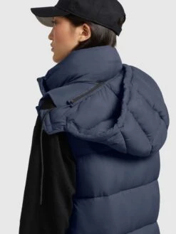 Khujo Westen Weste Tourin Frauen Marine -Khujo ccb4afd27ccf336fbd00510c64203831