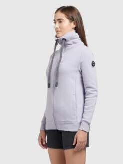 Khujo Sweatjacken Sweatjacke Totsta Frauen Lavendel -Khujo cd9adf4afb09d56660bec7f0aaad2dfd