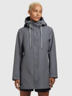 Khujo Übergangsmäntel Parka Artisa Frauen Rauchgrau -Khujo cfdb41e4b343eb204c4ae23721f416de