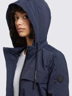 Khujo Übergangsmäntel Übergangsmantel Voya3 Frauen Dunkelblau -Khujo d01c9c4c576a928899debfc9ffec7eec