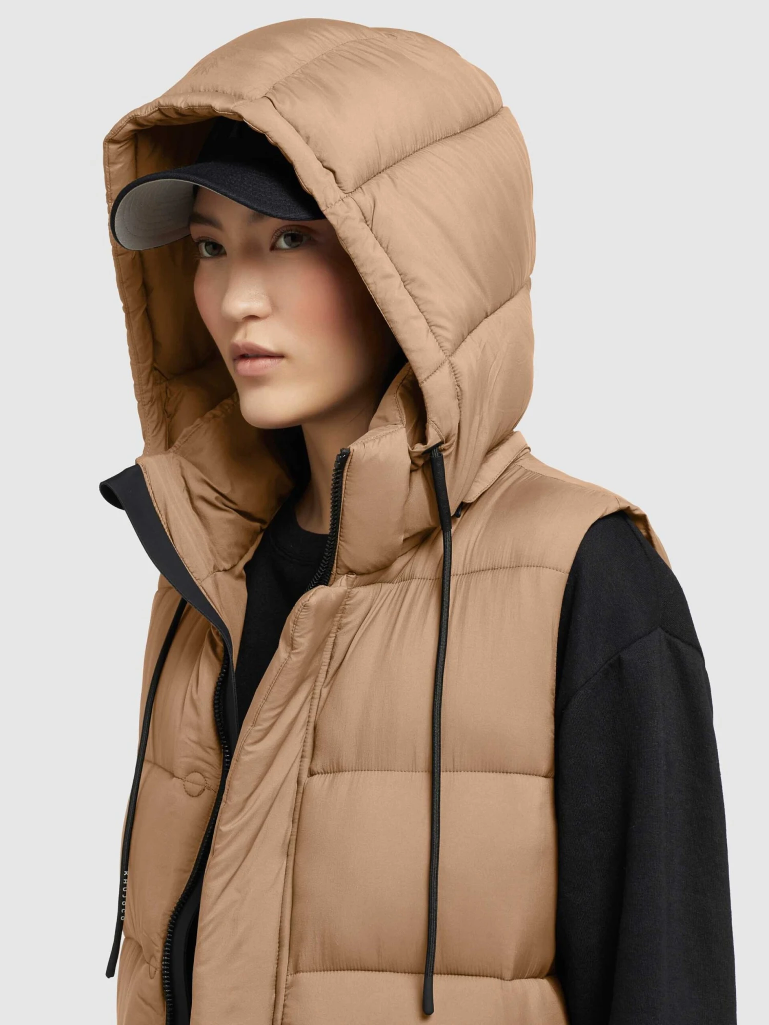 Khujo Westen Weste Tourin Frauen Hellbraun 9 Khujo Westen Weste Tourin Frauen Hellbraun – Bild 7