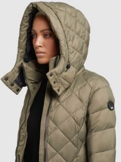 Khujo Übergangsmäntel Mantel Aneth Frauen Khaki -Khujo d1101ba0bb1737c14631085b0fe28e76