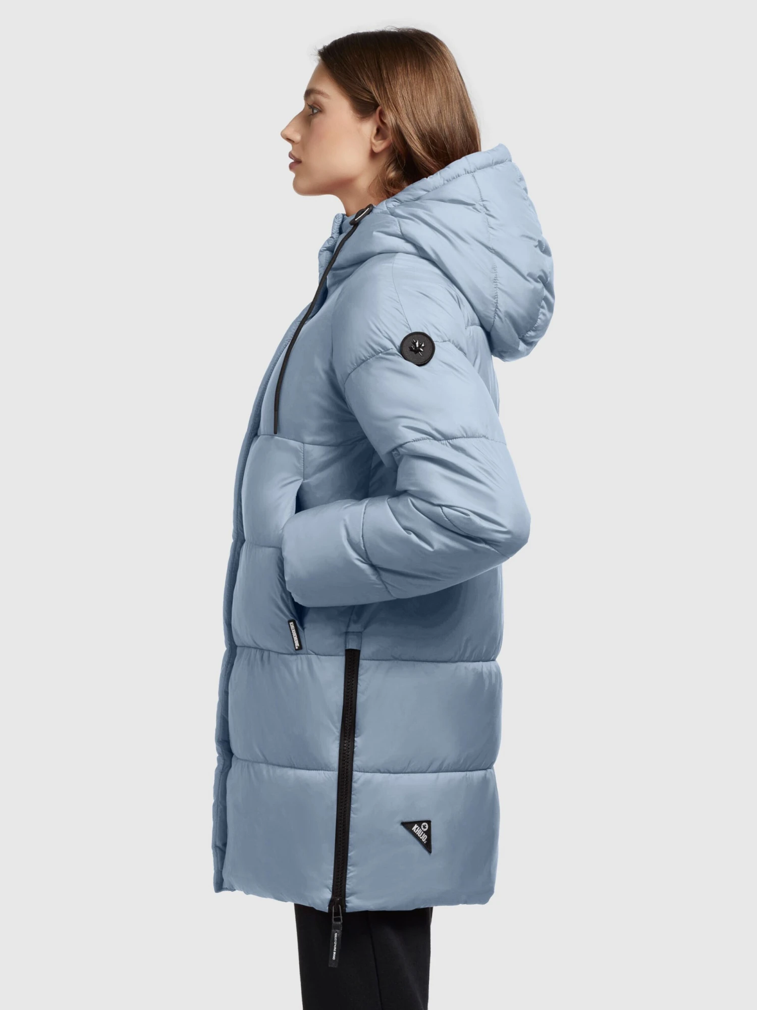 Khujo Winterjacken Jacke Franee Frauen Hellblau 7 Khujo Winterjacken Jacke Franee Frauen Hellblau – Bild 5