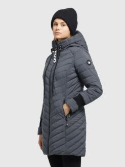 Khujo Wintermäntel Mantel Nita Frauen Anthrazit -Khujo d4e95ab5fa4daeea5c79733222250021