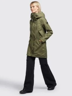 Khujo Parka Mantel Aira Frauen Oliv -Khujo d7d2169f8ae7c31a7ace127854187ec3