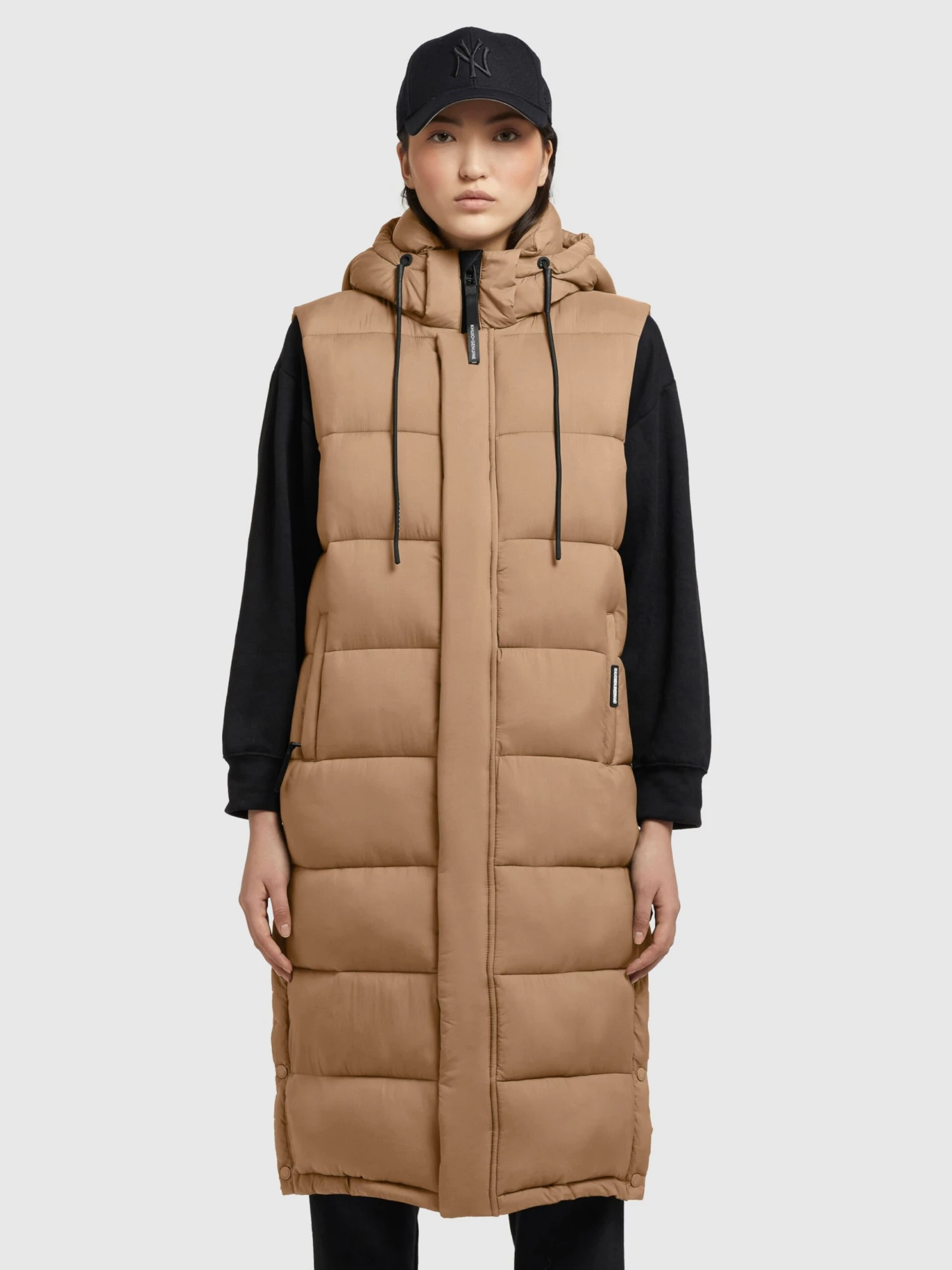 Khujo Westen Weste Tourin Frauen Hellbraun 4 Khujo Westen Weste Tourin Frauen Hellbraun – Bild 2