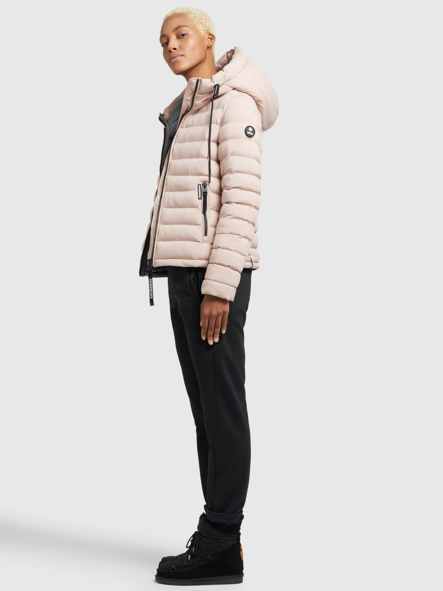 Khujo Übergangsjacken Jacke Lovina Frauen Puder 7 Khujo Übergangsjacken Jacke Lovina Frauen Puder – Bild 5