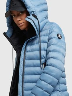 Khujo Winterjacken Jacke Lovina 3 Frauen Hellblau -Khujo d88da5a395992ae58c87384cbe63da82