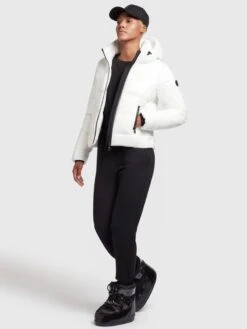 Khujo Winterjacken Jacke Fala Frauen Weiß -Khujo d9c6beeea9ad7414f521f9c684ba95e3