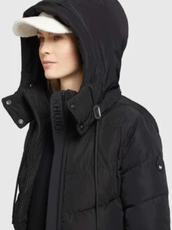 Khujo Wintermäntel Mantel Huba Frauen Schwarz 16 Khujo Wintermäntel Mantel Huba Frauen Schwarz -Khujo da695981259070d5ed89658eaa1dd5bf
