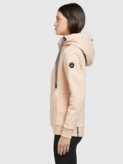 Khujo Hoodies Sweatshirt Rhabea Frauen Apricot -Khujo da96e7e0005fd9330a777fbc7ab56b2f