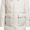 Khujo Wintermäntel Mantel Elvita Frauen Offwhite -Khujo dac8f96482a570db7ad41be01dd60f56