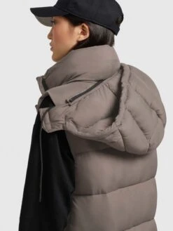 Khujo Westen Weste Tourin Frauen Braun -Khujo dad6caba1627ded8fe621feff57307a6