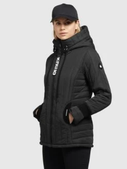 Khujo Winterjacken Jacke TWEETY PRIME6 Frauen Schwarz -Khujo db3abfd33240cf90a38381337f392aae