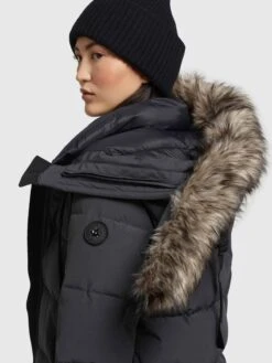 Khujo Wintermäntel Mantel LOLL Frauen Anthrazit -Khujo dbafb3daa4ef3746d0df594ee5610b65