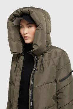 Khujo Winterjacken Winterjacke Jordis Frauen Khaki -Khujo dbd3fe1cb8a474924010b9329fc14d2d