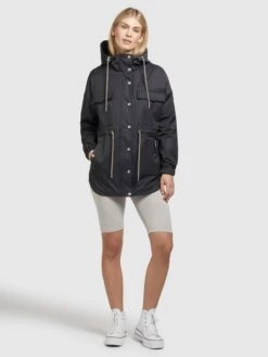 Khujo Übergangsjacken Jacke PRAYATA Frauen Dunkelgrau -Khujo dcb9765212332223765b801c6c93d799