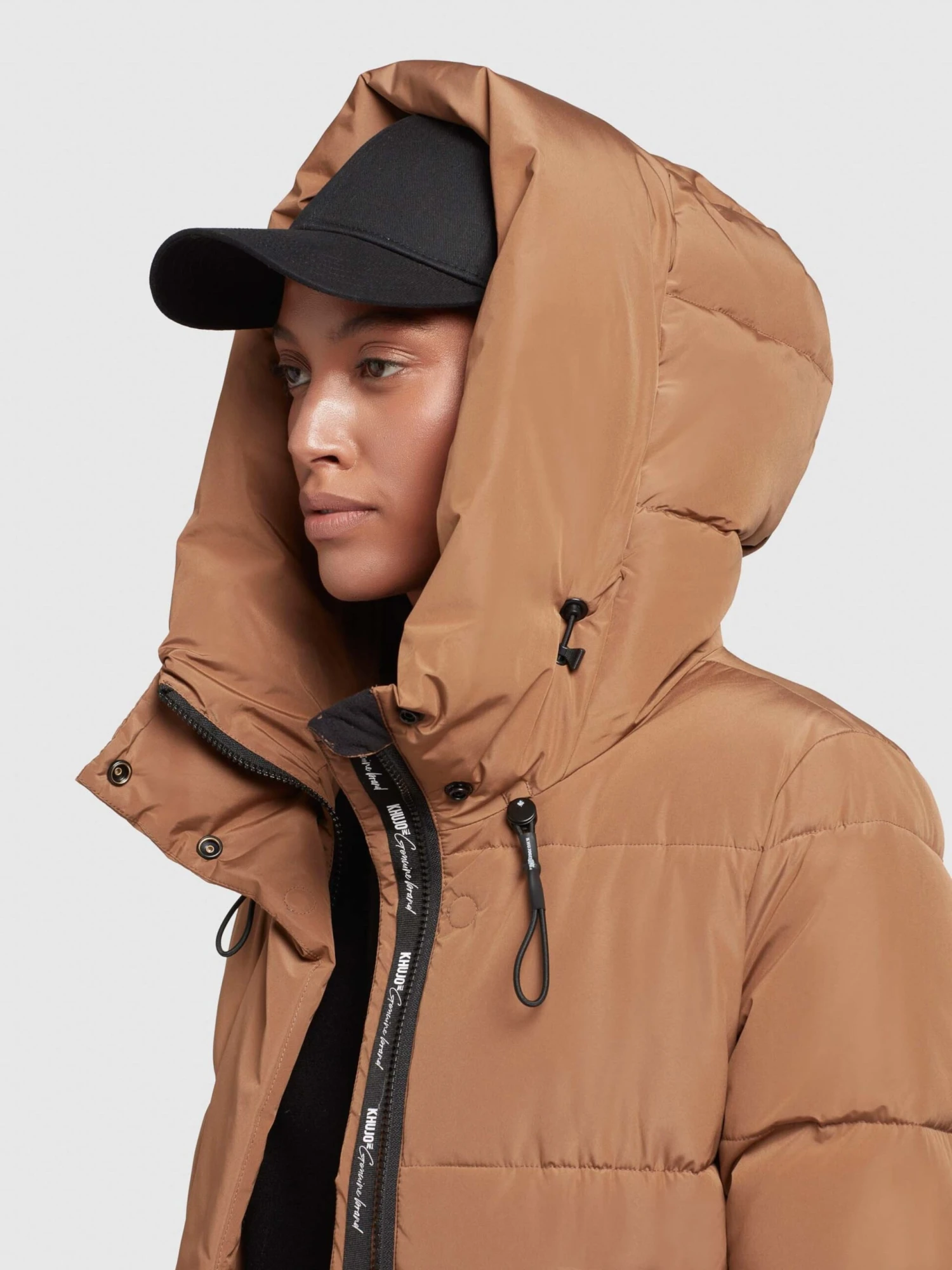 Khujo Wintermäntel Mantel Soulani Frauen Ocker 9 Khujo Wintermäntel Mantel Soulani Frauen Ocker – Bild 7