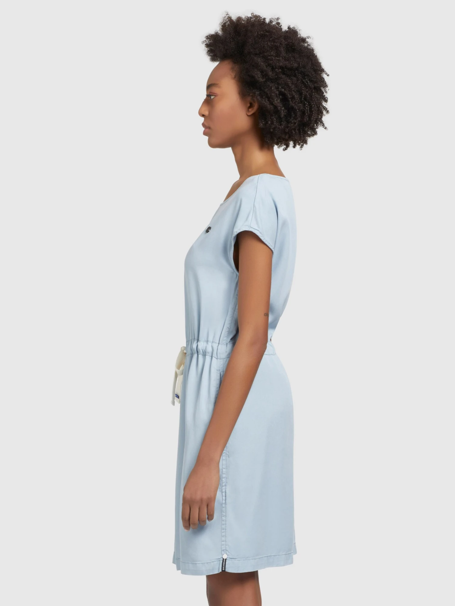 Khujo Sommerkleider Sommerkleid HEDIYE Frauen Blau 7 Khujo Sommerkleider Sommerkleid HEDIYE Frauen Blau – Bild 5