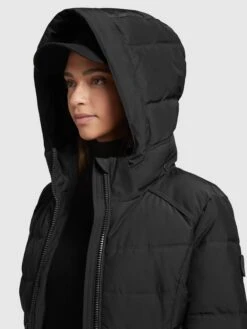 Khujo Kurzmäntel Mantel Amaray Frauen Schwarz -Khujo e0bec83621b46a8d1a335615919e0a87