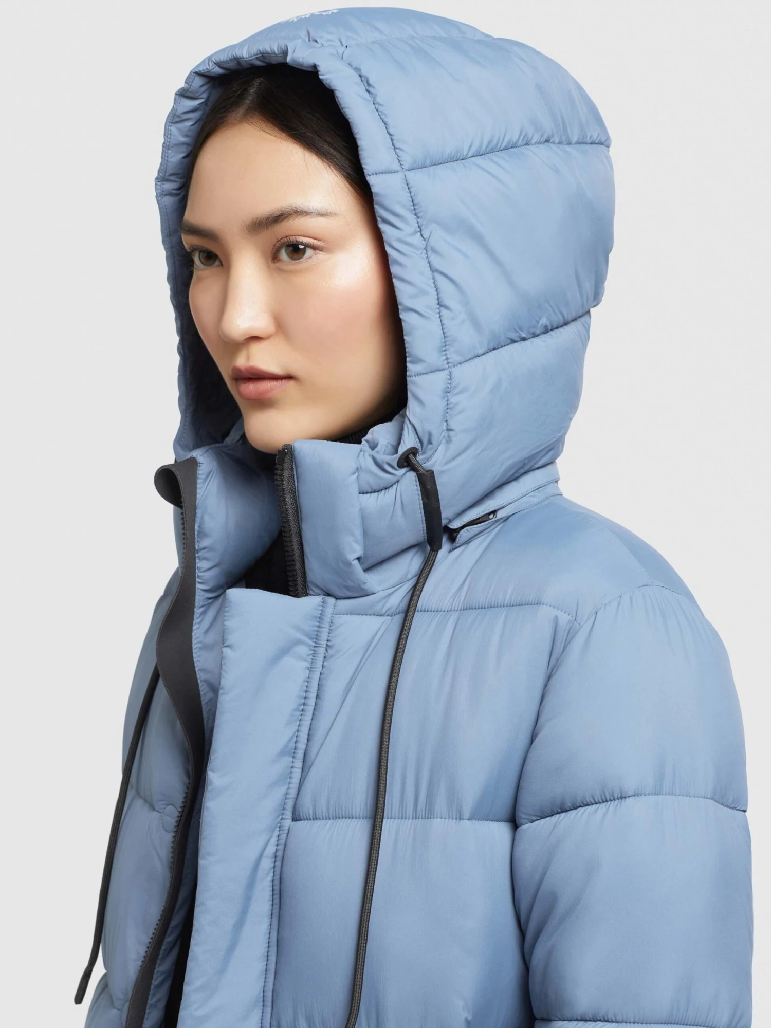 Khujo Wintermäntel Mantel Julina Frauen Hellblau 8 Khujo Wintermäntel Mantel Julina Frauen Hellblau – Bild 6