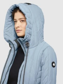 Khujo Übergangsmäntel Mantel Jerry Frauen Hellblau -Khujo e187a37008e777ccbbd69f7e0f50d141