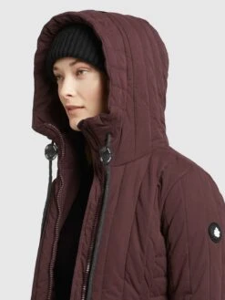 Khujo Winterjacken Jacke Frauen Weinrot -Khujo e3b14ea9778c53548dbab21dcbbee5bb