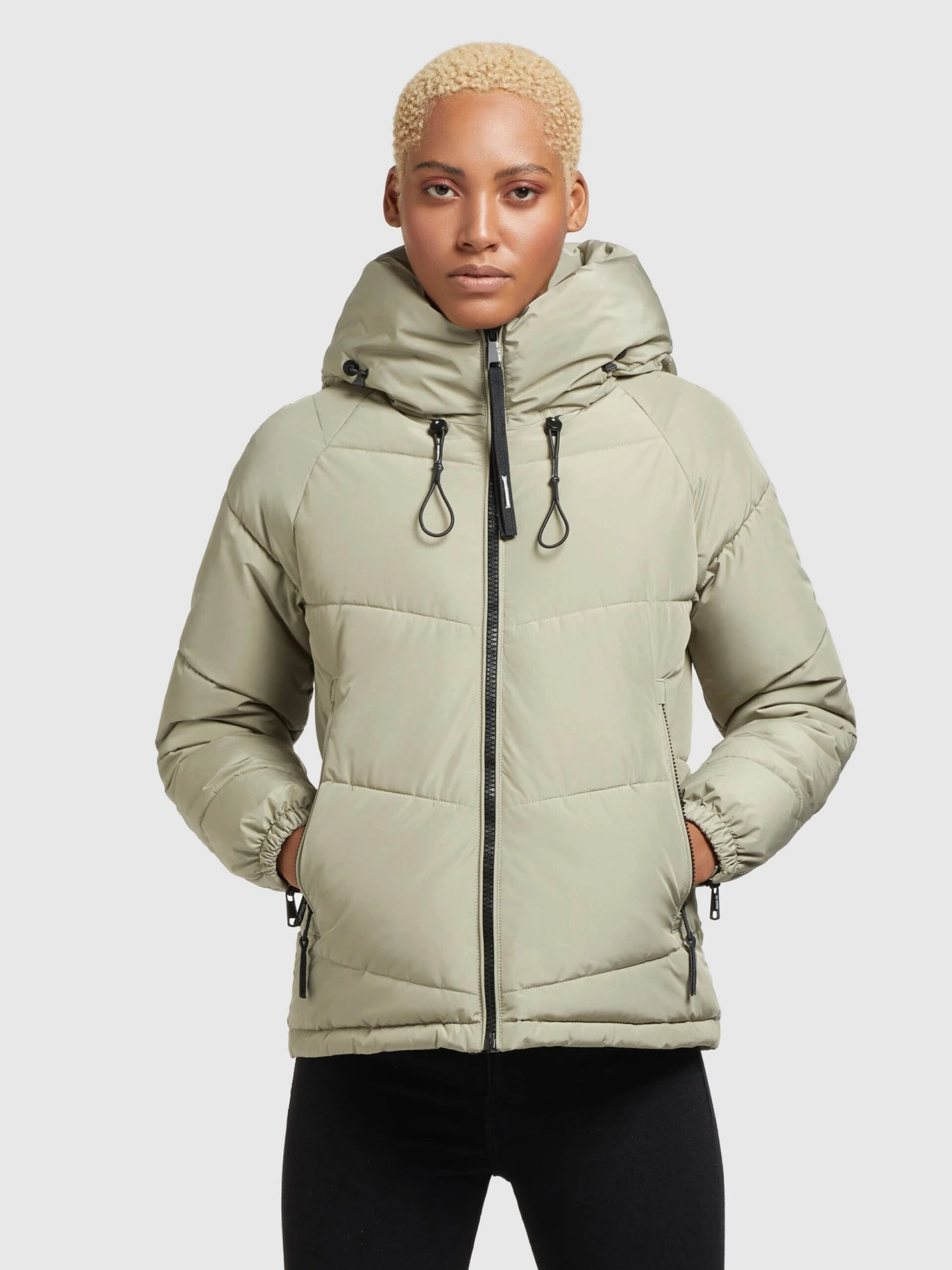 Khujo Winterjacken Jacke Esila 3 Frauen Hellgrün 4 Khujo Winterjacken Jacke Esila 3 Frauen Hellgrün – Bild 2