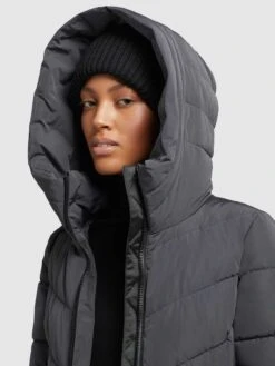 Khujo Wintermäntel Jacke Formin Frauen Graphit -Khujo e4c222e3c058d055568f727feabb32ad
