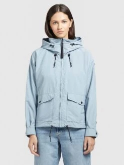 Khujo Übergangsjacken Jacke BLAIR Frauen Hellblau -Khujo e648f39756b1a0af0974317982d3f53a