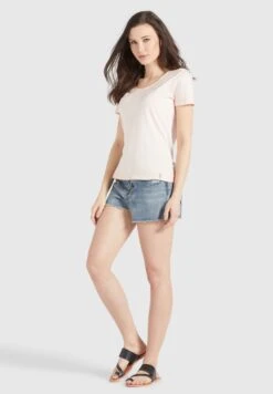 Khujo T-Shirts T-Shirt Pergola Frauen Rosa -Khujo e6da70631ddd153fab102f559a7127a2