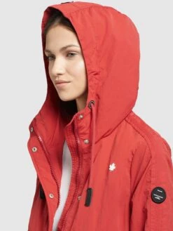 Khujo Übergangsjacken Übergangsjacke ZAHIRA3 Frauen Rot -Khujo e774b37bd51e7d0e612ed49767b7cc26