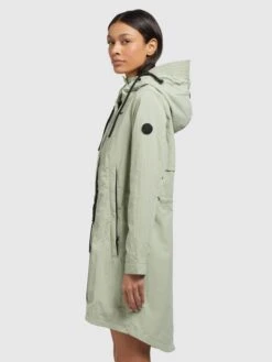 Khujo Übergangsmäntel Mantel Adda2 Frauen Mint -Khujo e7f1879ffd30e464372ca95f05a4a5e0