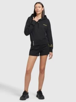 Khujo Langarmshirts Sweatshirt Dalia Frauen Schwarz -Khujo e92b02075a831a4377e940c8ea62197c