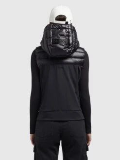 Khujo Westen Weste Fabia Frauen Schwarz -Khujo eaf7d37629d905c71302487ba1a97084