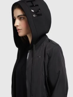 Khujo Übergangsjacken Jacke Perse Frauen Schwarz -Khujo ec0136c637bf4a324c3d3869f682555c