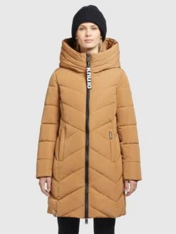 Khujo Wintermäntel Mantel Formin Frauen Safran -Khujo ec5897c02344f1485543d2674c894967