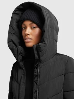 Khujo Wintermäntel Mantel Formin Frauen Schwarz -Khujo ed8ee95ede0ffa7f1f50845f0f641093