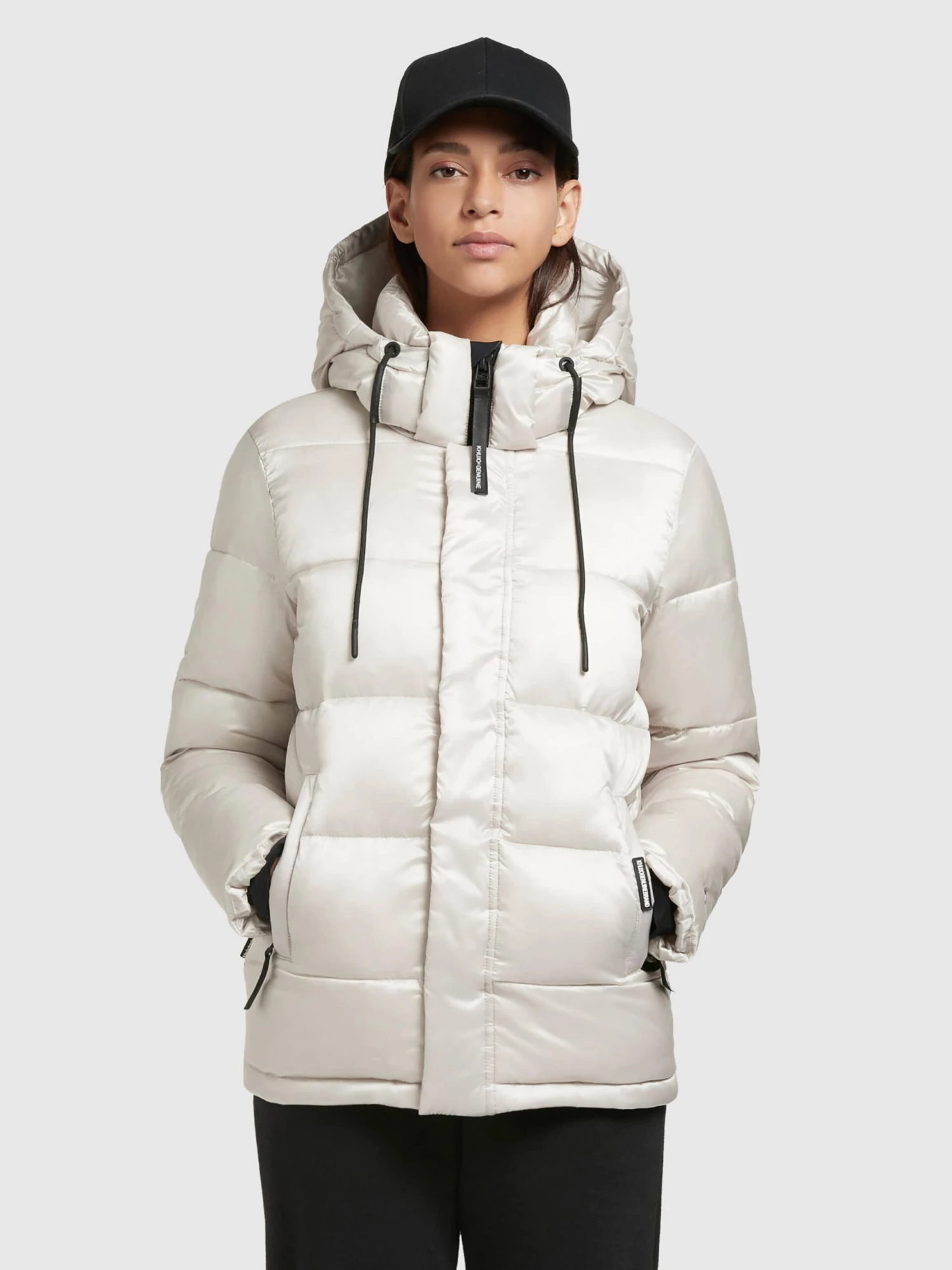 Khujo Winterjacken Jacke Evona Frauen Perlweiß 4 Khujo Winterjacken Jacke Evona Frauen Perlweiß – Bild 2