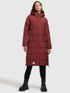 Khujo Wintermäntel Mantel Kleo Frauen Rot -Khujo eef8462ee9e0868ad7a2d1f77f102bc1