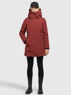 Khujo Winterjacken Jacke Viona 3 Frauen Rostrot -Khujo ef071a5229469557b31ab3558c3a0edb
