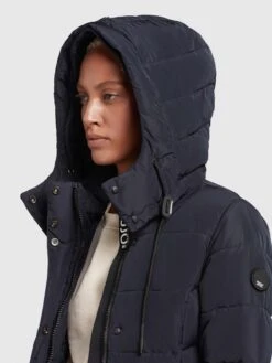 Khujo Kurzmäntel Wintermantel Cups Frauen Marine -Khujo ef2b7db6b528806c5a412e4cdcbe8b1d