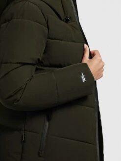 Khujo Winterjacken Jacke Fames Frauen Dunkelgrün -Khujo efa2699273396c797428ddf574212630