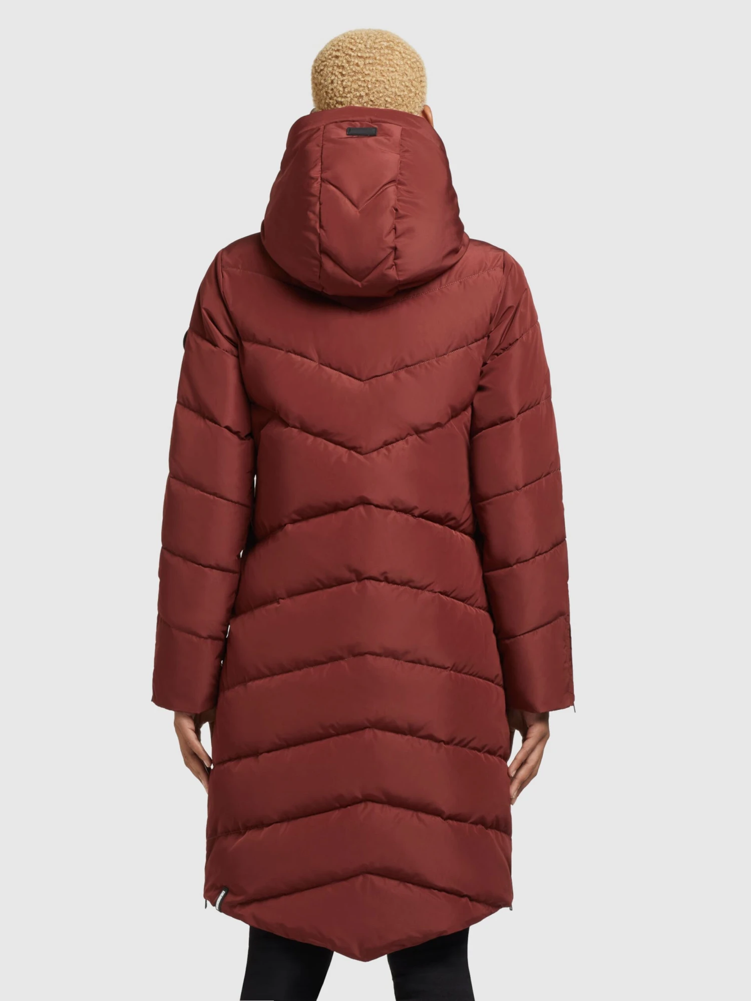 Khujo Wintermäntel Mantel Huba Frauen Karminrot 6 Khujo Wintermäntel Mantel Huba Frauen Karminrot – Bild 4