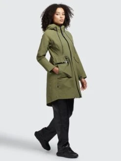 Khujo Parka Übergangsmantel Frauen Oliv -Khujo efbb40386e1f1940f67be3e79b73155b
