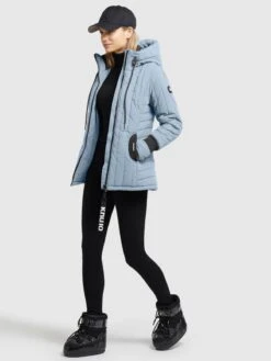 Khujo Übergangsjacken Jacke Tweety Frauen Rauchblau -Khujo f02b14b3fa30ad5444f53b67d8580da8