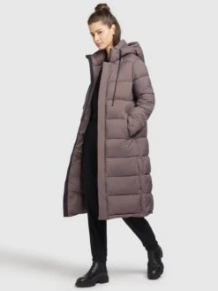 Khujo Wintermäntel Mantel Julina Frauen Mauve 15 Khujo Wintermäntel Mantel Julina Frauen Mauve -Khujo f0df7a84c9f5a4764bbc010c5a8a4a40