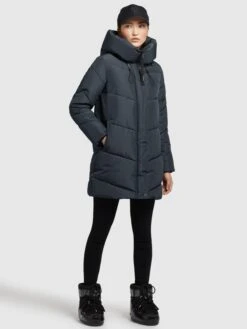 Khujo Winterjacken Jacke Jordis 4 Frauen Dunkelblau -Khujo f3dcc96b87beb2dbab47b45b2d3e332d