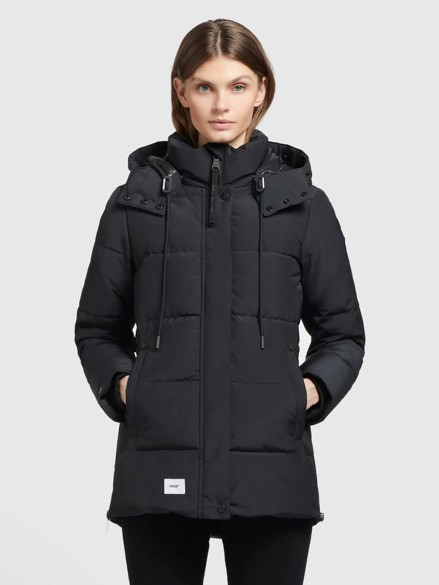 Khujo Winterjacken Jacke Eunice Frauen Schwarz 4 Khujo Winterjacken Jacke Eunice Frauen Schwarz – Bild 2